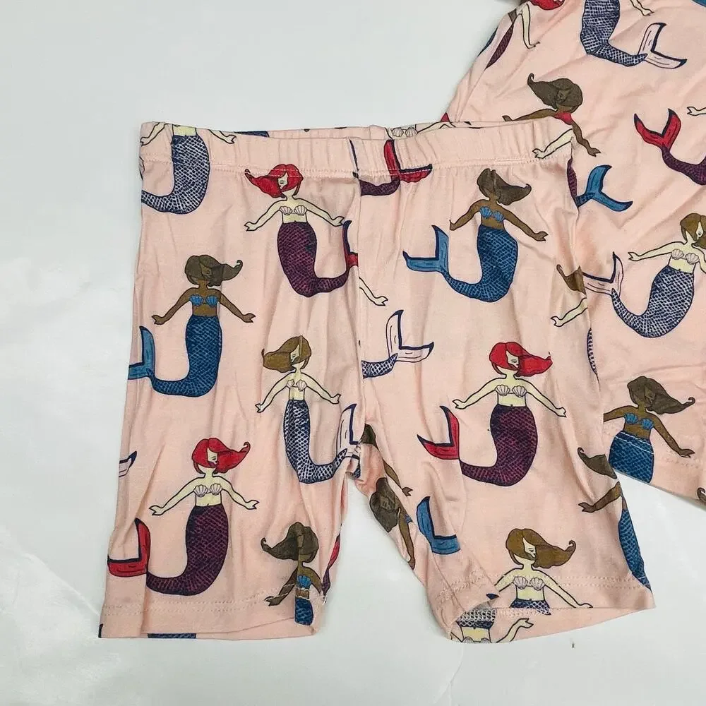 NWT Pink Chicken 18/24M PJ Set in Mystical Mermaids